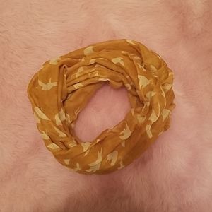 Bird Print Infinity Scarf😎